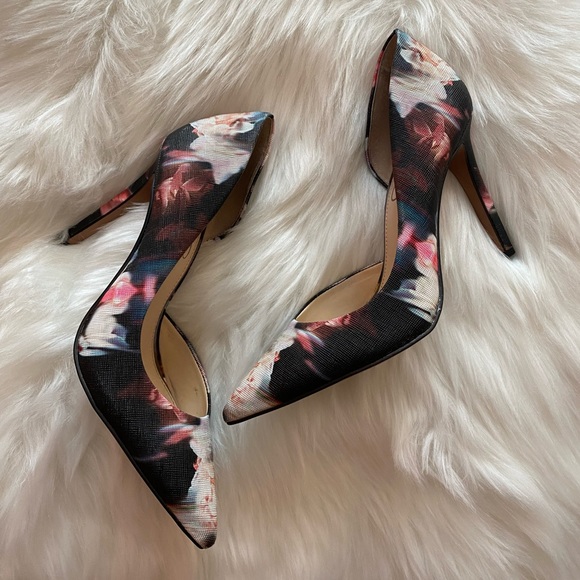 Jessica Simpson pumps - Floral size 7 - Picture 1 of 12